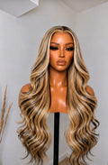 13x6 Body Wave Winter Angel Lace Front Wigs - 180% Density HD Frontal Wigs -, Pre-Plucked