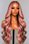 13x6 Body Wave Princess Pop Lace Front Wigs - 180% Density HD Frontal Wigs -, Pre-Plucked