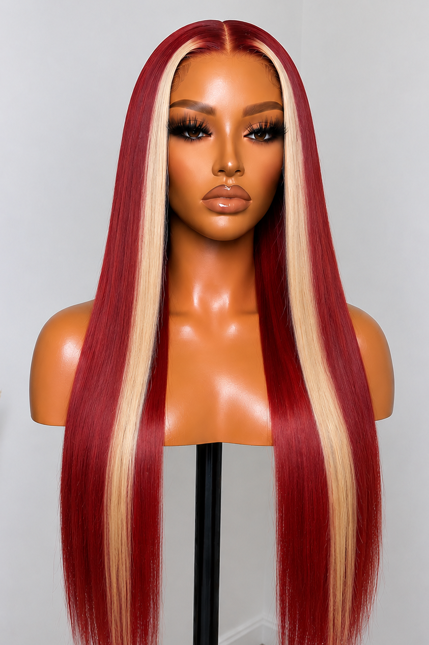 13x6 Straight Scarlet Lace Front Wigs - 180% Density HD Frontal Wigs -, Pre-Plucked