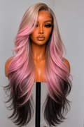 13x6 Body Wave Luxe Ice Lace Front Wigs - 180% Density HD Frontal Wigs -, Pre-Plucked