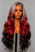 13x6 Body Wave Velvet Lace Front Wigs - 180% Density HD Frontal Wigs -, Pre-Plucked