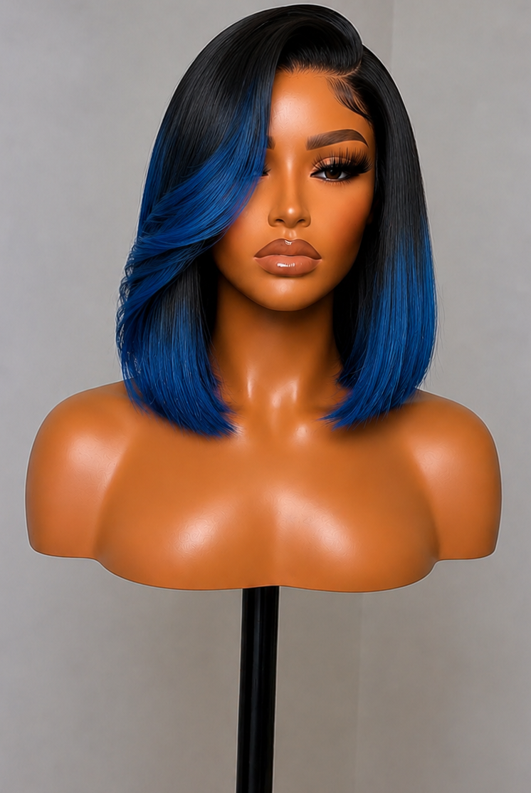13x6 Straight Royal Lace Front Wigs - 180% Density HD Frontal Wigs -, Pre-Plucked