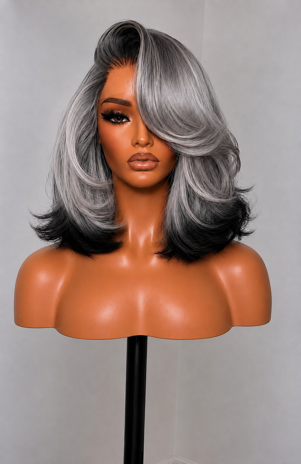 13x6 Body Wave Smokey Lace Front Wigs - 180% Density HD Frontal Wigs -, Pre-Plucked