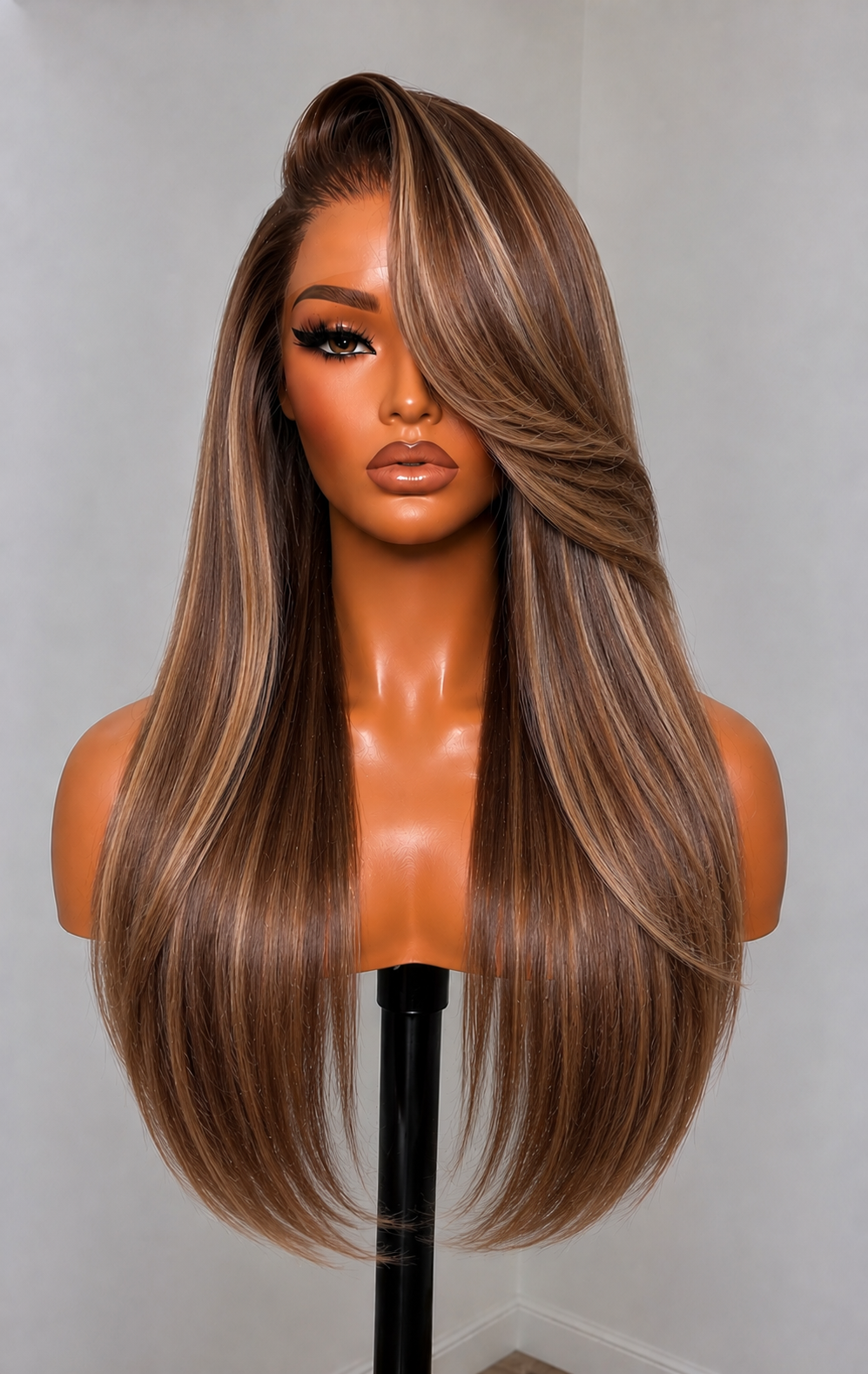 13x6 Straight Sweetness Lace Front Wigs - 180% Density HD Frontal Wigs -, Pre-Plucked